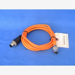 Sensor cable M12, 3-pin M to 5-pin F, 6.5'